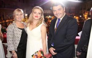 Carla Nieto, coronada com a reina del cava. Ajt Sant Sadurní d'Anoia