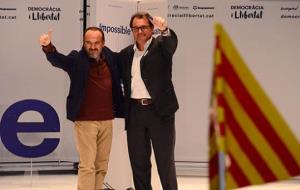 Carles Campuzano i Artur Mas