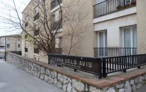 Casa dels Avis de Sant Sadurní d'Anoia. Eix