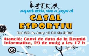 Eix. Casal esportiu de Canyelles