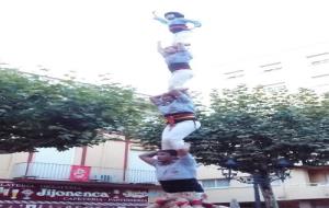 Castells de 7 de la Jove de Vilafranca a Malgrat de Mar