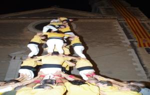 Castells de matinada a la Geltrú