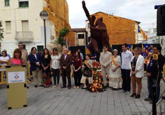 Celebració de la Diada a Cubelles. Eix