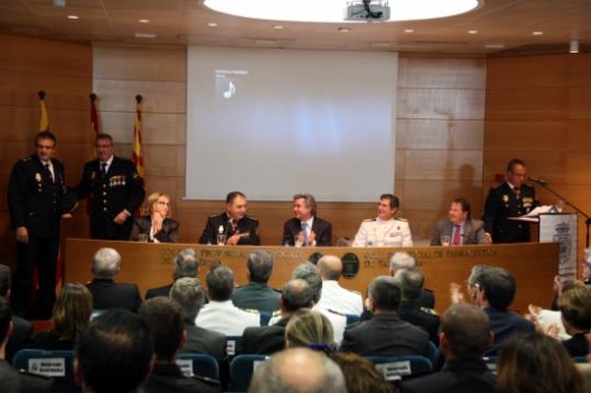 Celebració del Dia de la Policia a la ciutat de Tarragona. ACN