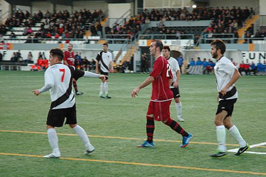 CF Amposta 0 - CF Suburense. Eix