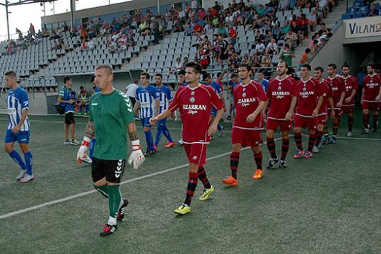 CF Vilanova - CF Suburense. Eix