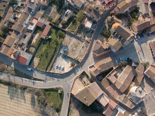 Diputació de Barcelona. Comencen les obres construcció de la nova rotonda de Moja