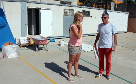 Comencen les obres d’arranjament dels vestidors del camp de futbol de Sant Sadurní. Ajt Sant Sadurní d'Anoia