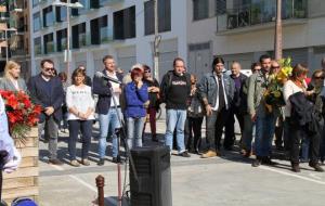 Commemoració del 75è aniversari de la mort de Lluís Companys a Vilanova i la Geltrú
