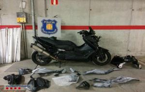 Detingut un lladre multireincident a Vilanova i la Geltrú per robar motos de gran cilindrada
