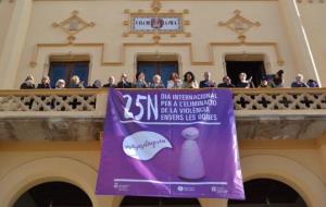 Dia Internacional per a l’eliminació de la violència envers les dones a Sitges. Ajuntament de Sitges
