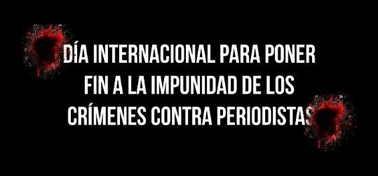 Dia Mundial contra la Impunitat dels Crims contra els Periodistes. EIX