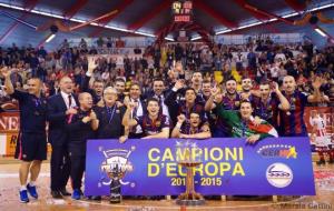 Marzia Cattini. El  Barça campió de la Lliga Europea de clubs