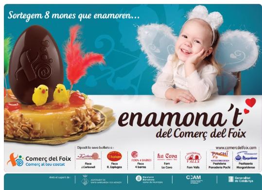 EIX. El comerç de Santa Margarida i els Monjos regalarà vuit mones entre els seus clients