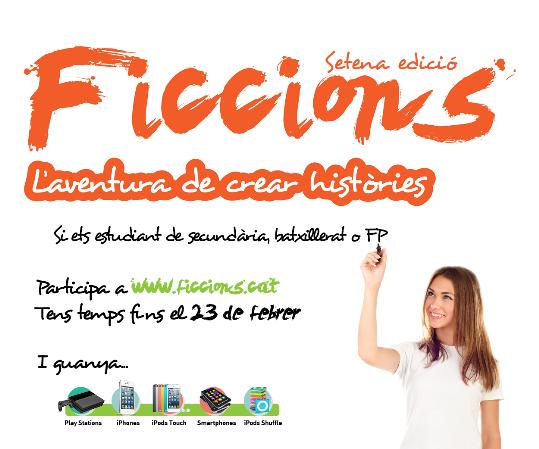 EIX. El concurs literari Ficcions supera els 1.000 participants en menys dun mes