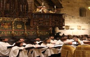 El Cor de Cambra Francesc Valls, interpreta per setè any consecutiu el Cant de la Sibil·la a la Catedral de Barcelona. Cor de Cambra F. Valls