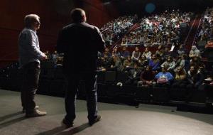 El director de Segon origen presenta la pel·lícula a alumnes de batxillerat i secundària del Vendrell