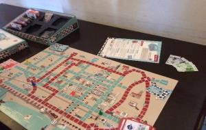 El joc de Vilanova i la Geltrú, un joc de taula amb els carrers i comerços de la ciutat