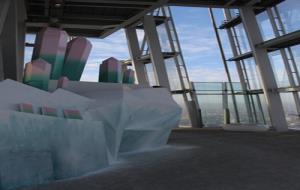 El mirador 'The View of the Shard' a la planta 72 del 'Shard', l'edifici més alt d'Europa