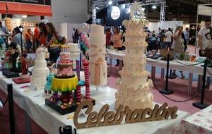 El pastís de celebració de la vilanovina Thais Aguilar Robles, primer premi i medalla d'or a la Fira Bcn and Cake