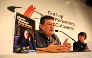 El periodista i escriptor Xavier Montanyà, autor del llibre 'El cas Vinader. El periodisme contra la guerra bruta' . ACN