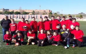 El Rugbi Nova Olivella a la Trobada d'escoles a Martorell