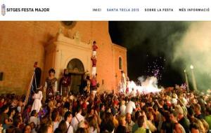 El web de Festa Major de Sitges s'estrena amb més de 7.000 visites. EIX