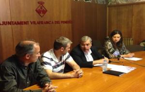 Ajuntament de Vilafranca. Els Administradors del 2015, el Consell de la Festa Major i l?Ajuntament de Vilafranca han consensuat vuit acords que s'apli