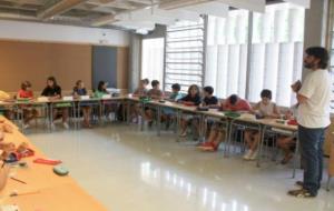 Els alumnes de l'escola Pasífae de Vilanova i la Geltrú abandonen els barracons i comencen el curs al Sant Jordi