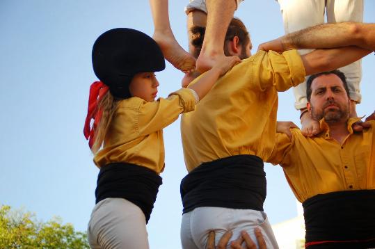 Virginia López. Els Bordegassos a la Festa major del Milà de l'any passat