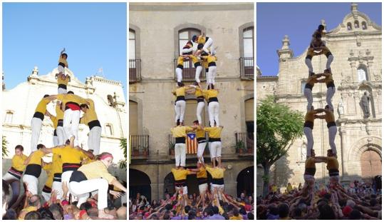 Els Bordegassos estrenen a Guissona amb castells de la gamma alta de set. Yoko