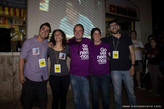 www.ireneperaire.com. Els cinc nous regidors de la CUP a l'Ajuntament de Vilanova