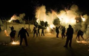 Els Diables de Moja preparen un correfoc amb 7 colles per celebrar el seu 35è aniversari. Ajuntament d'Olèrdola