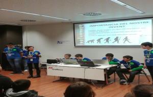 Els equips de robòtica d'El Carme, premi al First Lego League