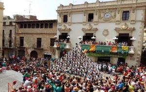 Els Falcons de Vilafranca tornen a fer història per Festa Major