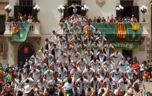 Els Falcons de Vilafranca tornen a fer història per Festa Major