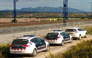 Els Mossos investiguen el robatori de fibra òptica enter Vilafranca i Gelida