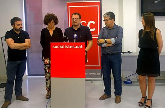 Eix. Els nous regidors del PSC al consistori vilanoví