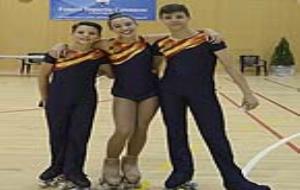 Els patinadors del Club Patí Calafell