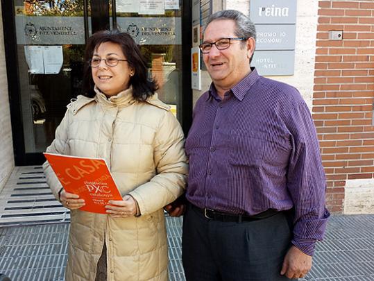 Eix. Els regidors de PxC Araceli Bundó i Joan Carrasco