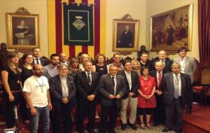 Els regidors del nou Ajuntament de Vilafranca del Penedès