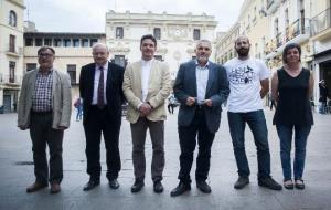 Els sis candidats a l'alcaldia de Vilafranca del Penedès