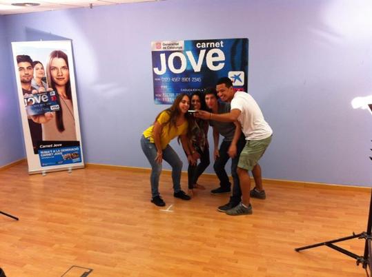 EIX. Els titulars del Carnet Jove protagonitzaran el nou spot