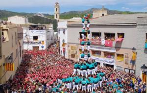 Els Verds emmanillen la Bisbal i Gràcia. Castellers de Vilafranca