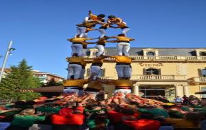 Maite Gomà. Els vilanovins completen a Sant Cugat més castells de set i mig i treuen pes al tres