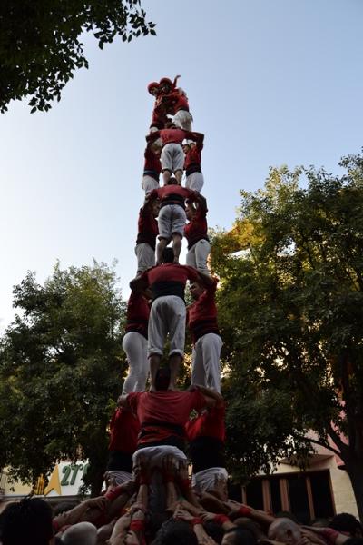 Els Xicots de Vilafranca tornen a fer la clàssica de  8 a Esparreguera. Xicots de Vilafranca