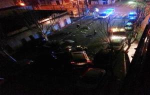 Espectacular accident de trànsit a la rambla Samà