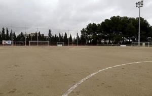 Estat actual del camp de futbol de Llorenç. Ramon Filella