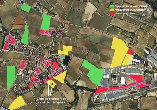 Estudi per a l'activació de terres en desús a Sant Cugat Sesgarrigues. EIX