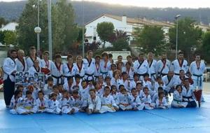 Exhibició fi de curs del Club Taekwondo Canyelles